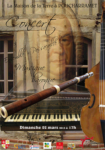 Affiche Concert de Musique Baroque - 2015-03-21