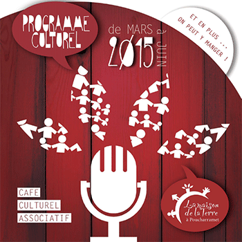 Programme culturel mars à juin 2015