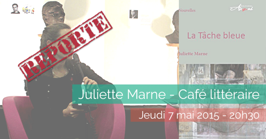 Juliette Marne - Café littéraire - La Maison de la Terre