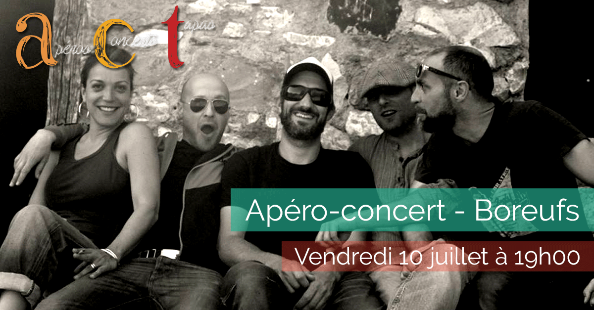 Apéro-concert - Boreufs - Vendredi 10 juillet 2015