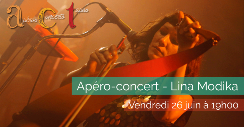 Apéro-concert - Lina Modika - 2015-06-26