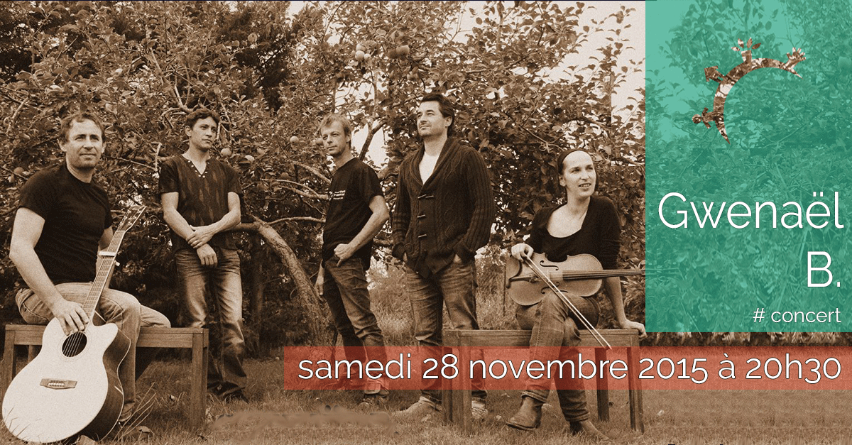Concert - Gwenaël B - Samedi 28 novembre 2015