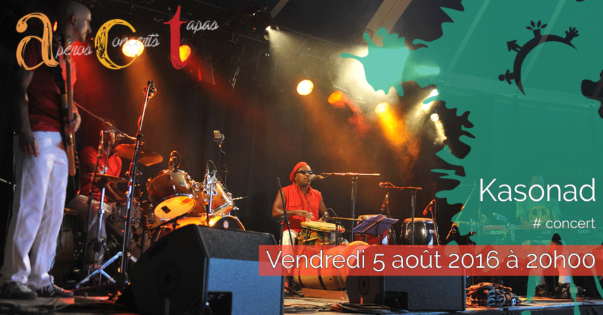 Concert ACT Kasonad – Vendredi 5 août 2016