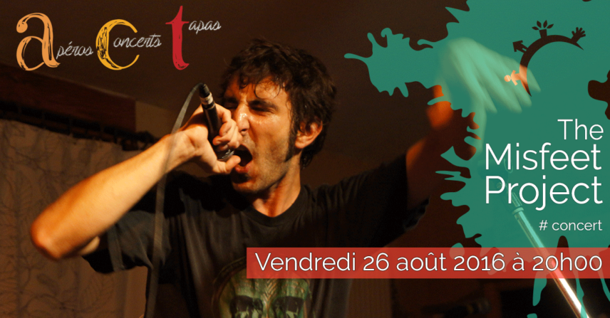 Concert ACT The Misfeet Project – Vendredi 26 août 2016