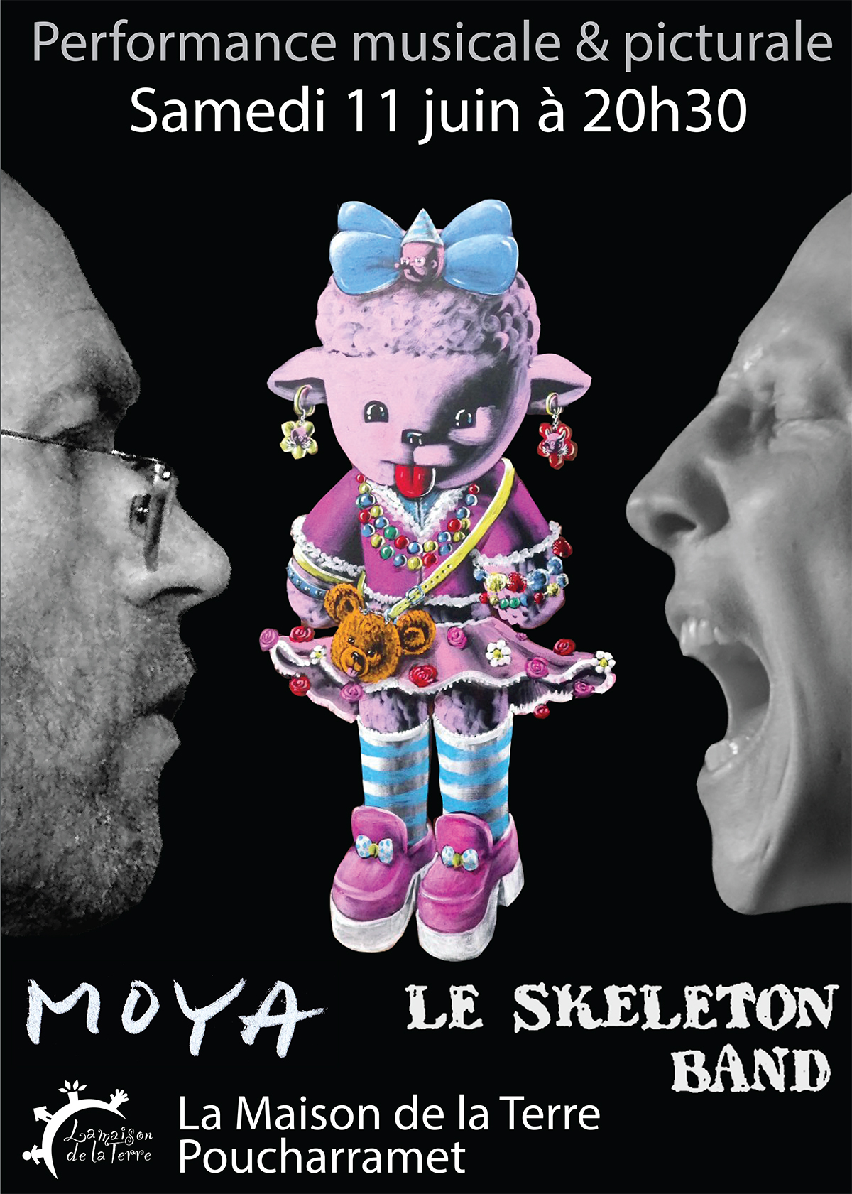 Affiche Moya Le Skeleton Band