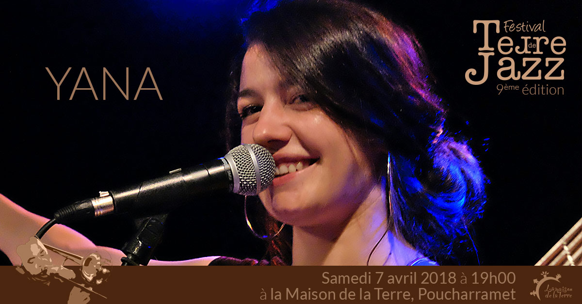 Terre de Jazz, concert, Yana, samedi 7 avril 2018