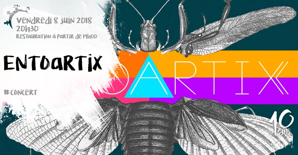 Concert, Entoartix, vendredi 8 juin 2018