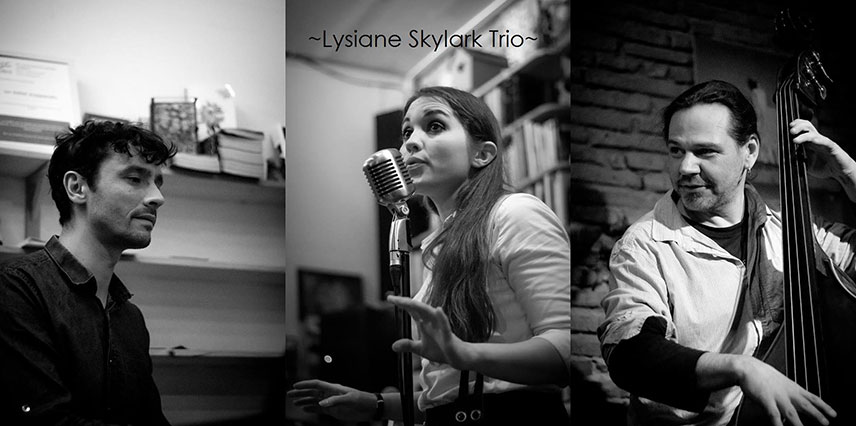 Illustration - Terre de Jazz, concert, Lysiane Skylark Trio, mardi 9 avril 2019