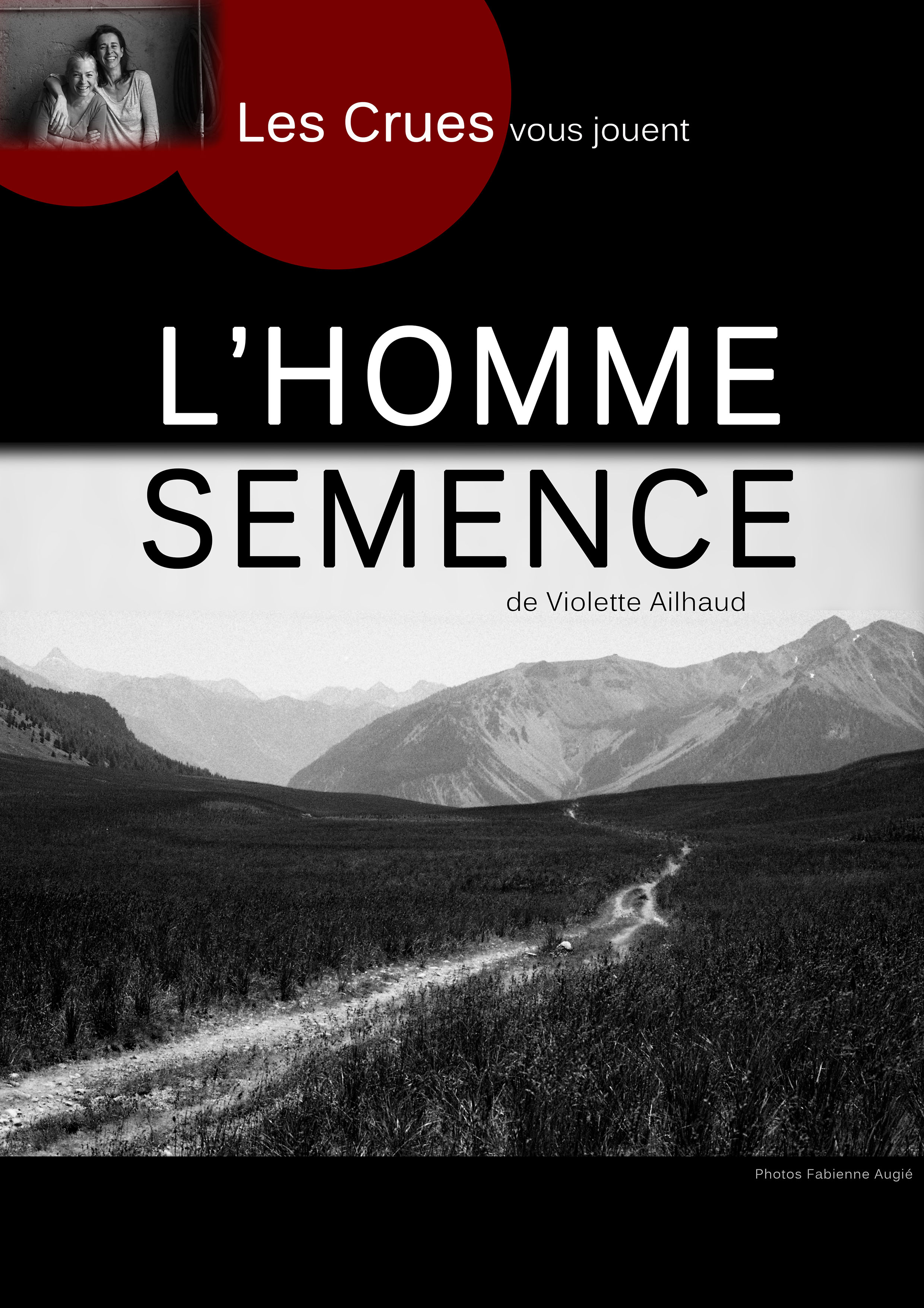 Théâtre- Les crues l'Hommes semences, vendredi 9 juin à 21h00