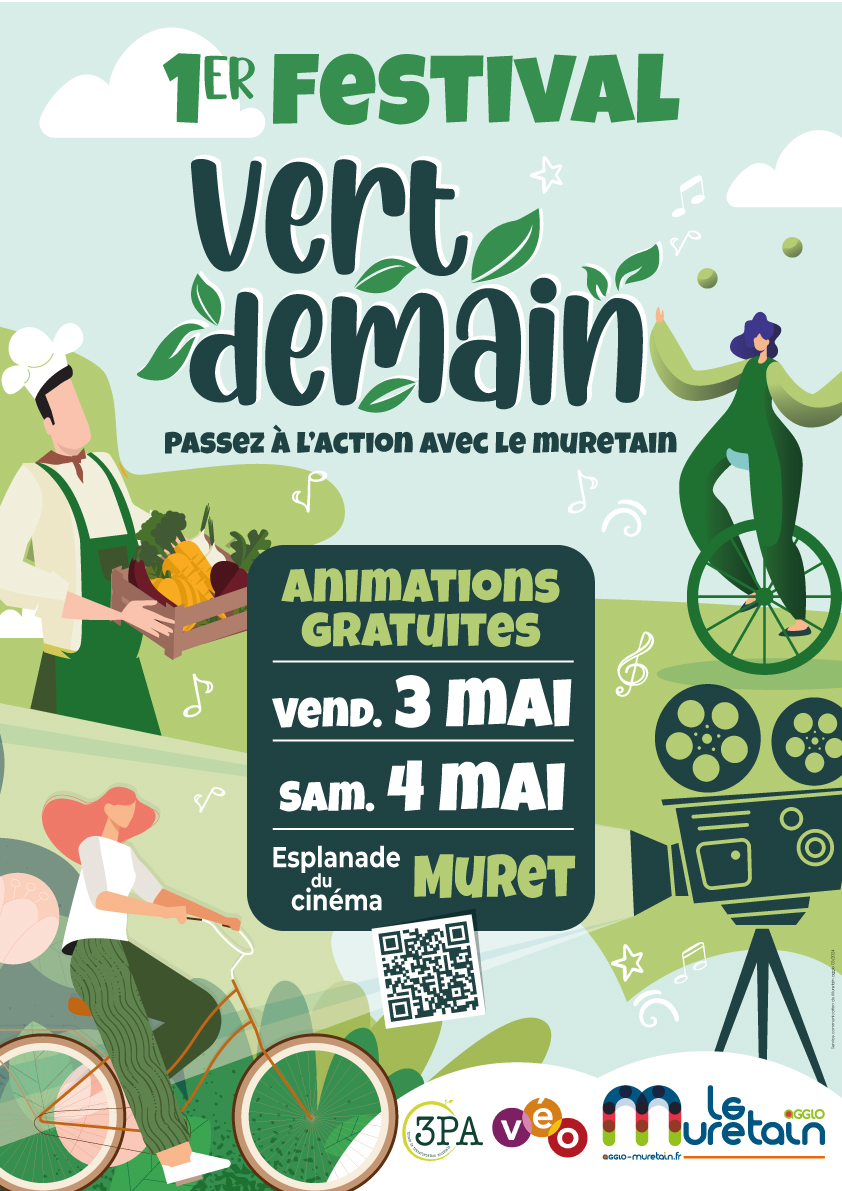 1er Festival "Vert Demain" - Passez à l'action avec le Muretain, 3 et 4 mai 2024