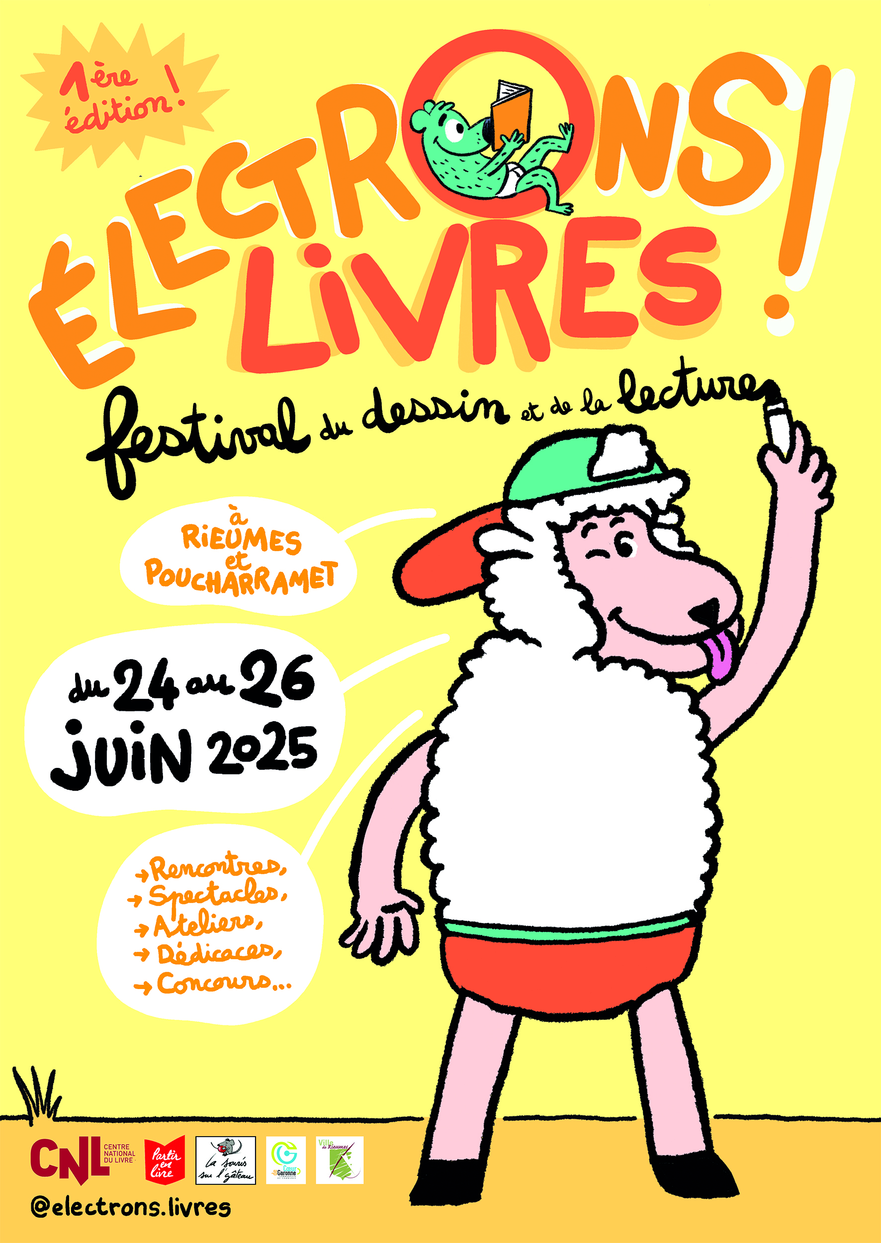 Mercredi 25 juin festival electron livre